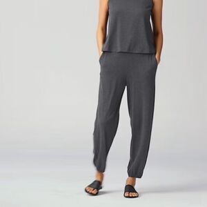 Eileen Fisher Fine Jersey Jogger Pant - Gray
